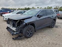 Salvage cars for sale from Copart Houston, TX: 2022 Toyota Rav4 le