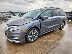 Honda salvage cars for sale: 2018 Honda Odyssey Elite