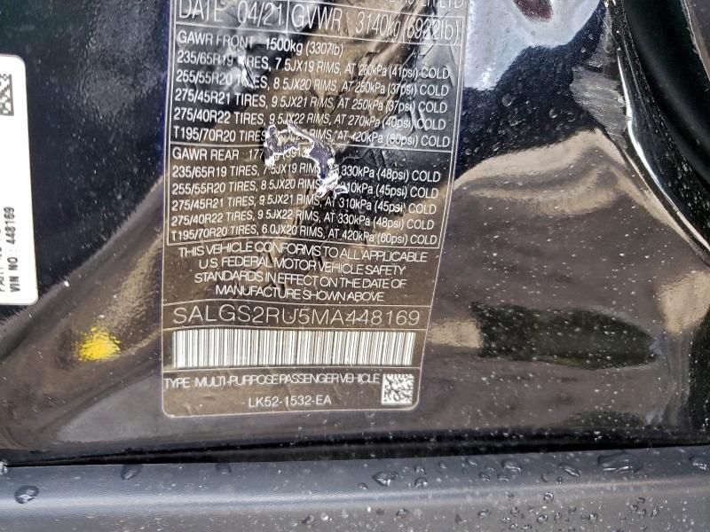 2021 Land Rover Range Rover hse Westminster Edition