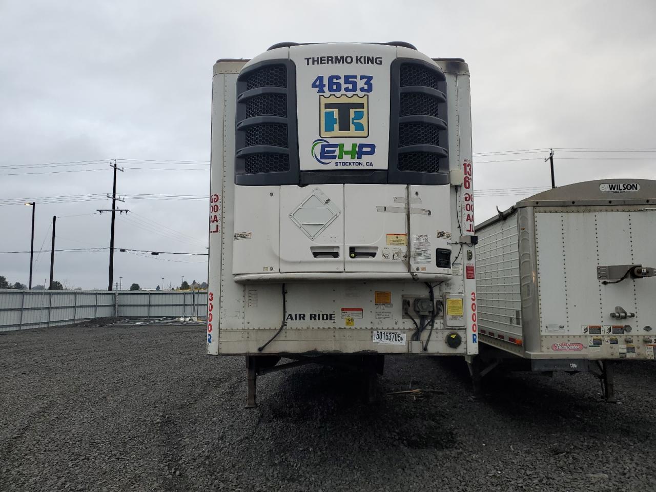 2018 Utility VS2RA Refrigerated Van Trailer