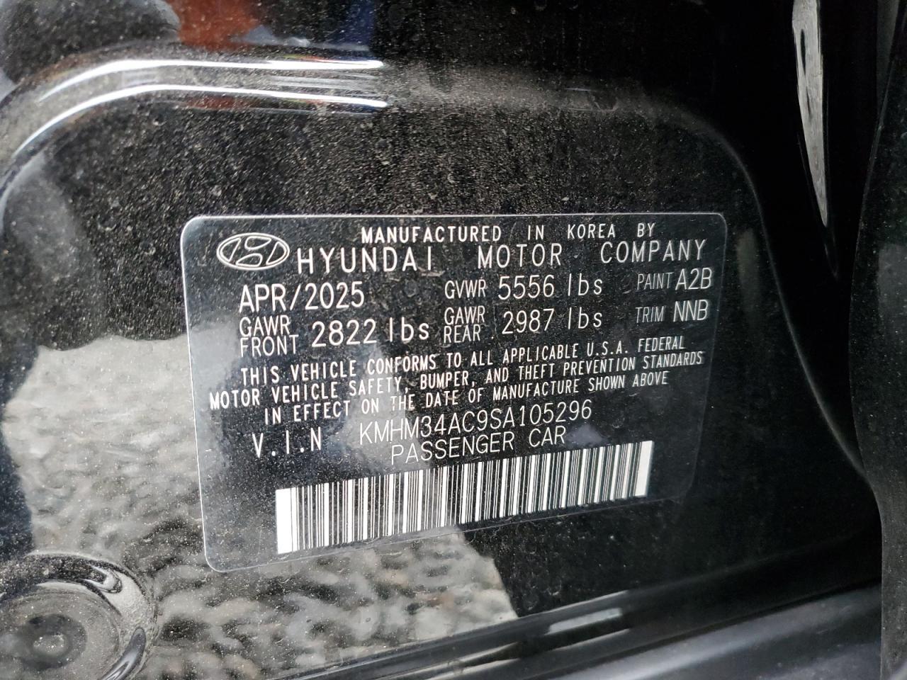 2025 Hyundai Ioniq 6 sel