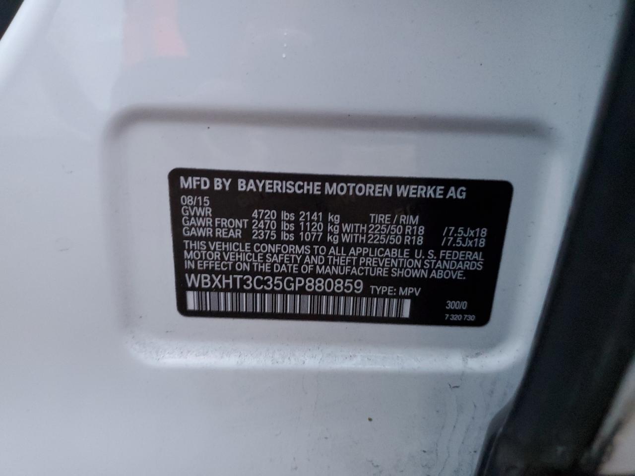 2016 BMW X1 Xdrive28i