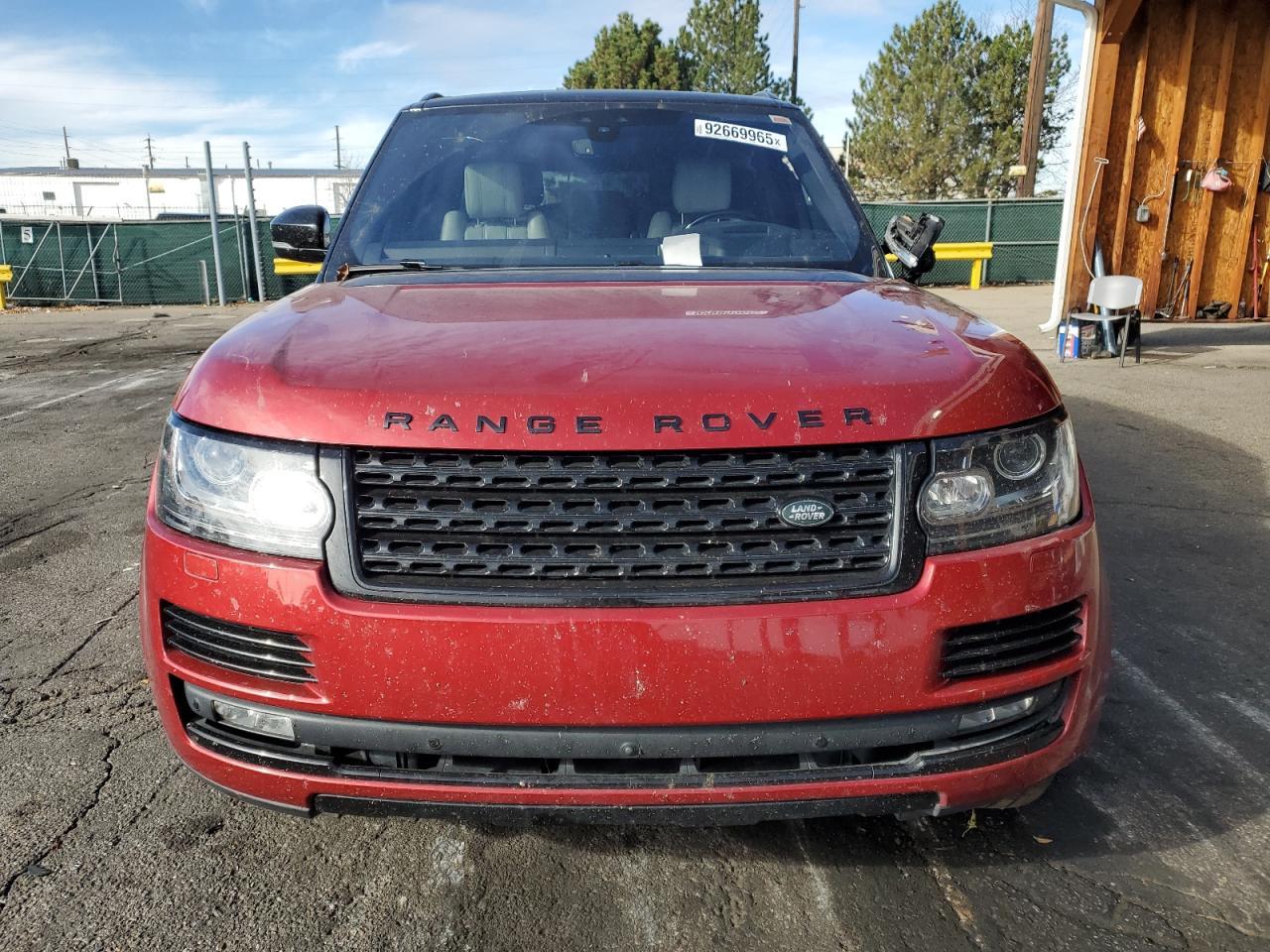 2017 Land Rover Range Rover Supercharged