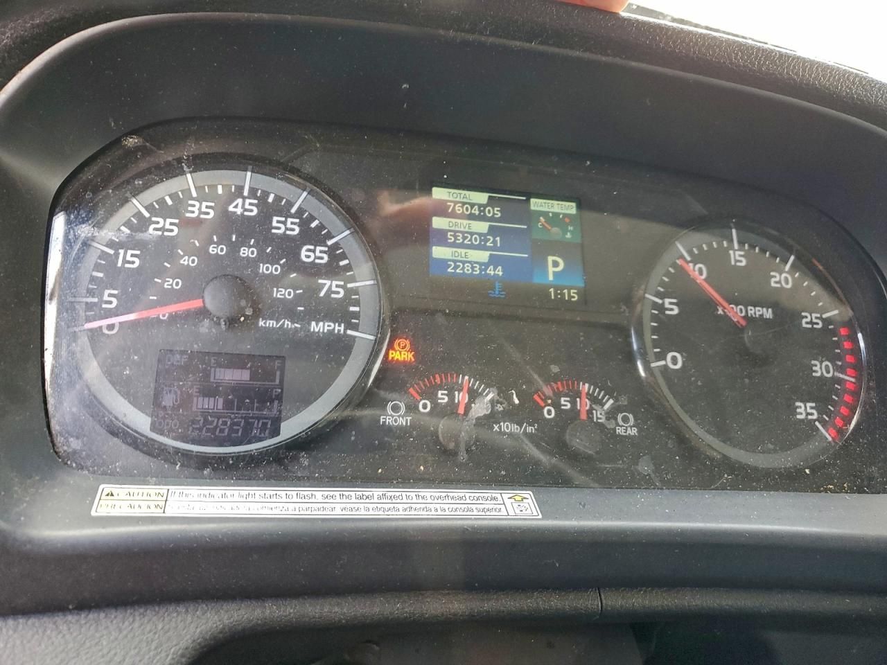 2020 Hino 258/268 BOX Truck