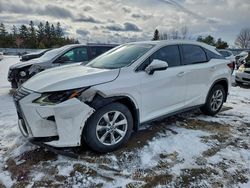 Lexus Rx350 salvage cars for sale: 2018 Lexus Rx 350 Base