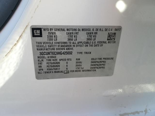 2017 Chevrolet Silverado K1500 High Country