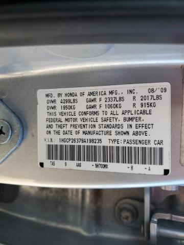 2009 Honda Accord lx