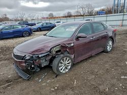2018 KIA Optima lx en venta en Chicago Heights, IL