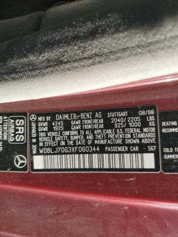 1999 Mercedes-Benz Clk 430