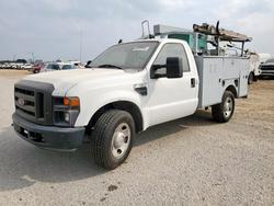 Salvage cars for sale from Copart San Antonio, TX: 2008 Ford F350 SRW Super Duty
