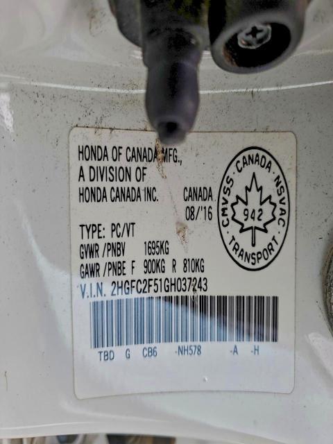 2016 Honda Civic lx