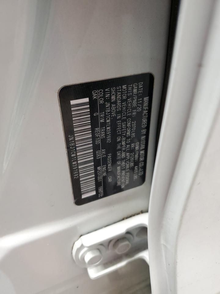 2020 Nissan Rogue Sport s