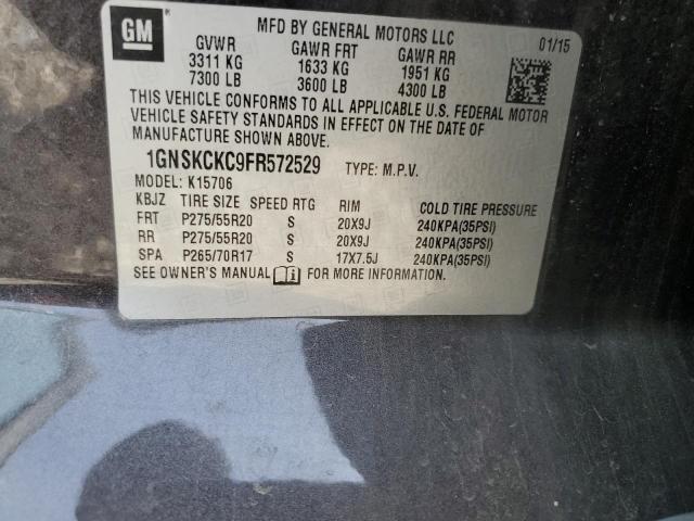 2015 Chevrolet Tahoe K1500 ltz