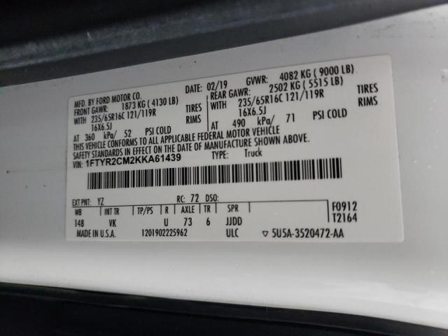 2019 Ford Transit Delivery Van