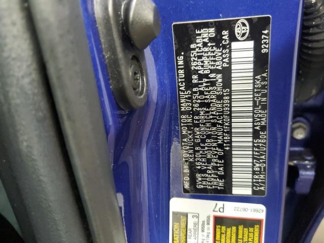 2015 Toyota Camry le