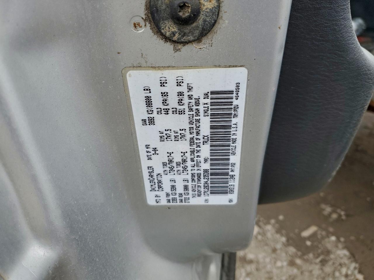 2004 Dodge RAM 2500 ST