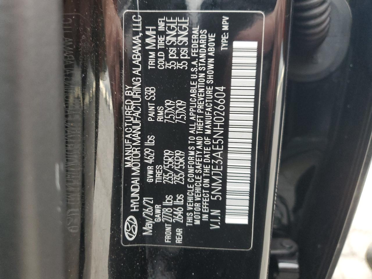 2022 Hyundai Tucson Limited
