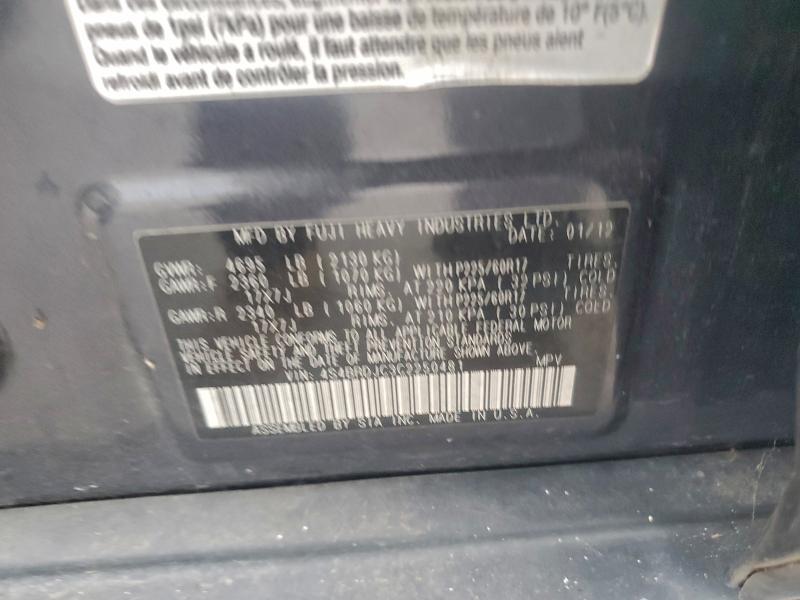 2012 Subaru Outback 3.6r Limited