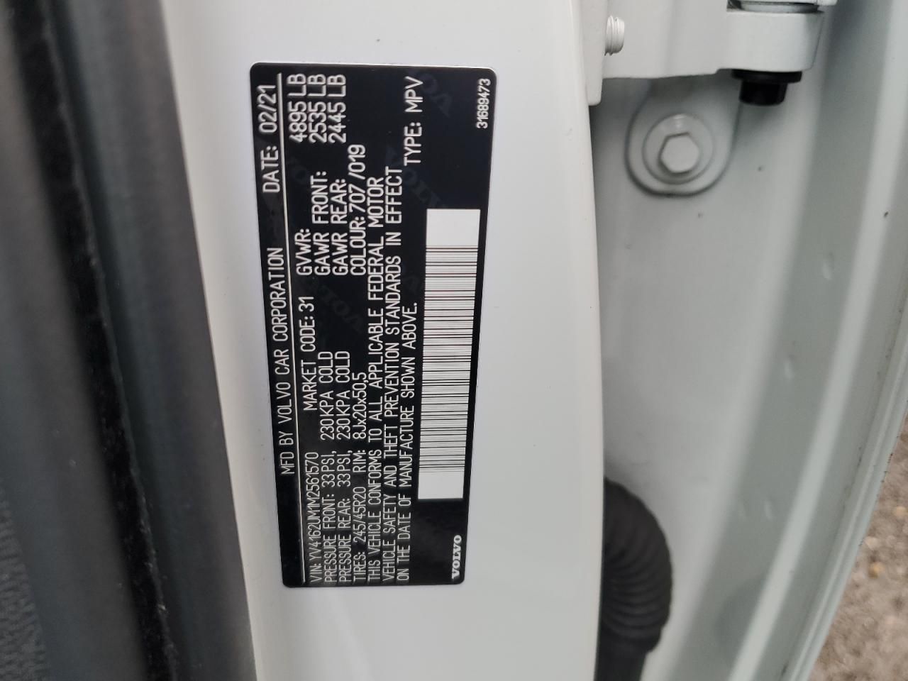 2021 Volvo Xc40 T5 R-design