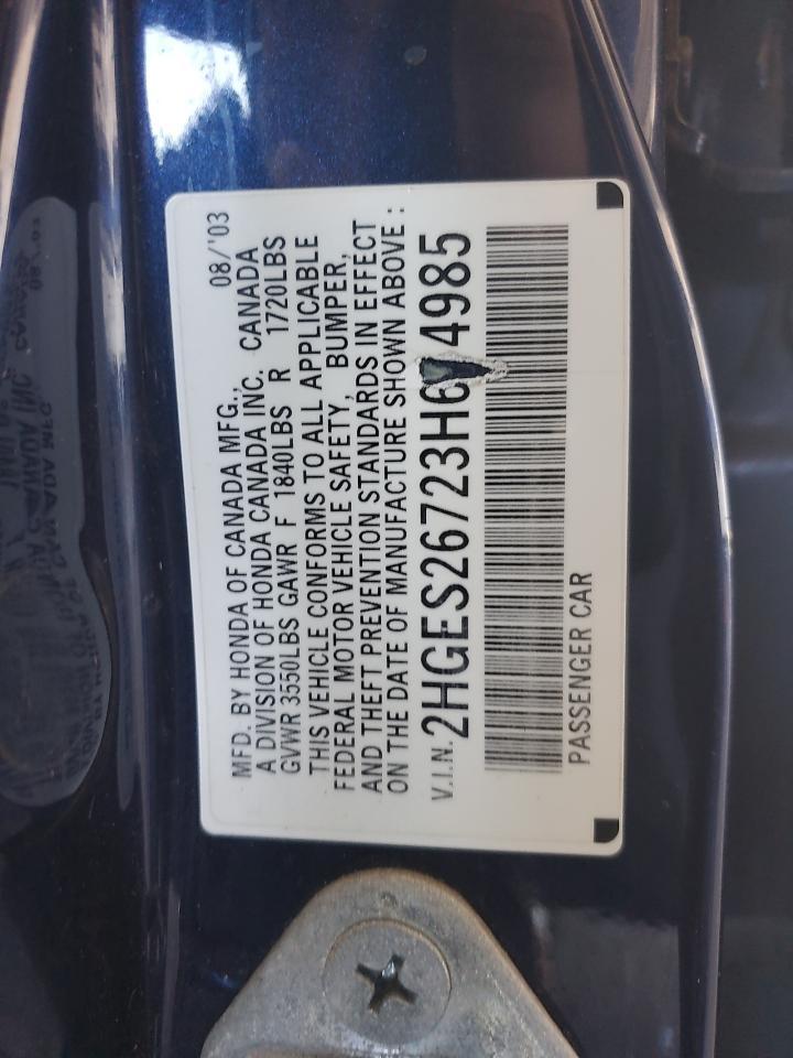 2003 Honda Civic ex