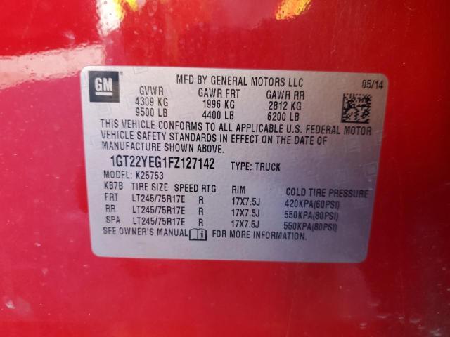 2015 GMC Sierra K2500 SLE
