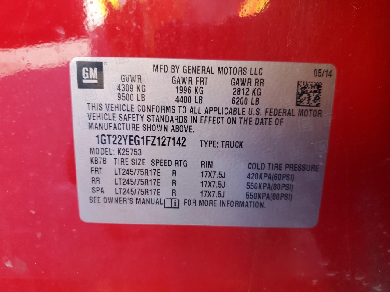 2015 GMC Sierra K2500 SLE