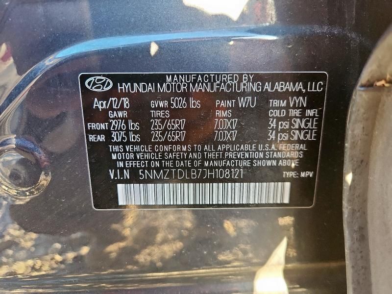 2018 Hyundai Santa fe Sport