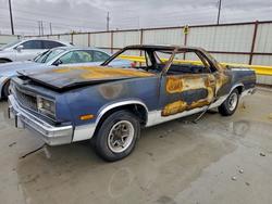 Salvage trucks for sale at Haslet, TX auction: 1984 Chev EL Camino