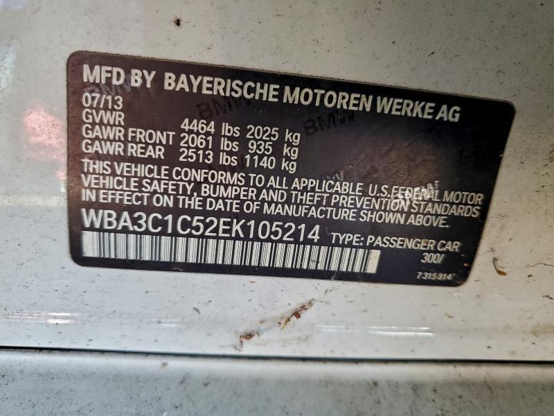 2014 BMW 328 i Sulev