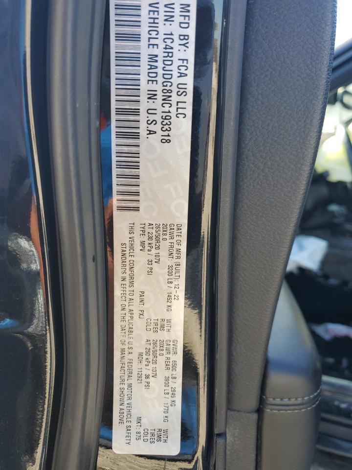 2022 Dodge Durango gt