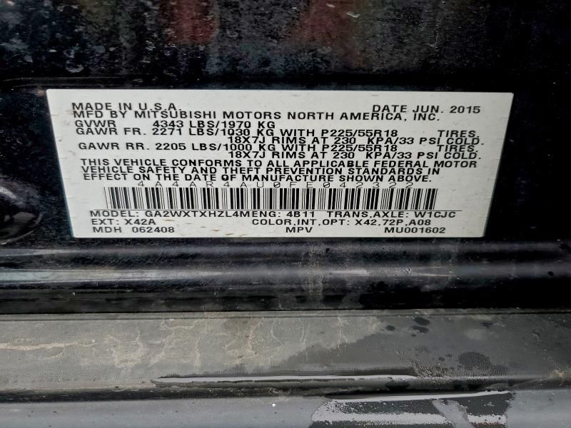 2015 Mitsubishi Outlander Sport se