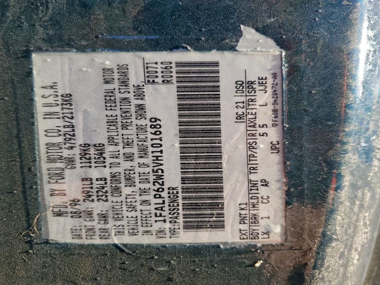 1997 Ford Thunderbird lx