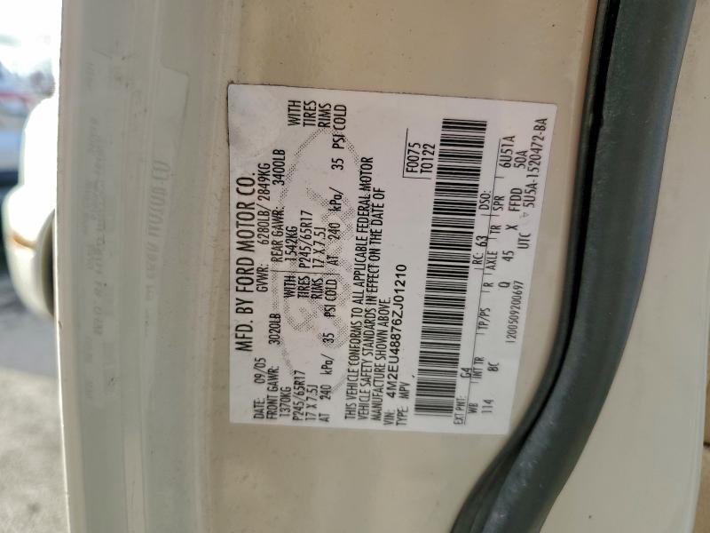 2006 Mercury Mountaineer Premier