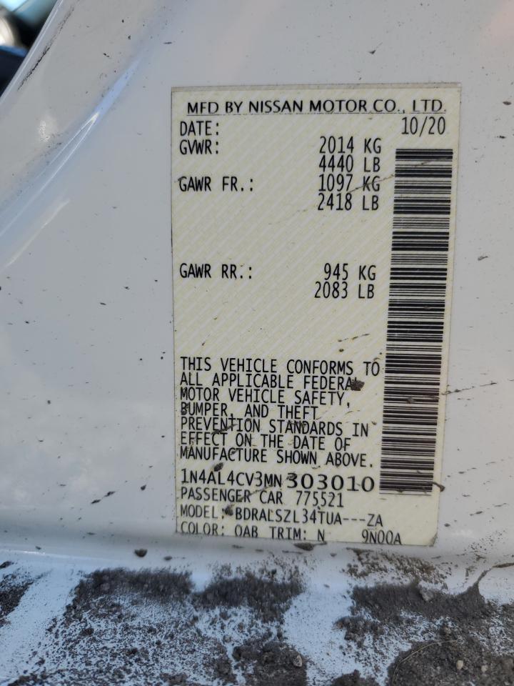 2021 Nissan Altima sr