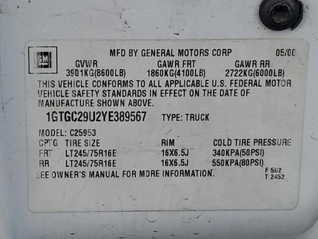 2000 GMC New Sierra C2500