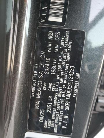 2025 KIA K4 lx