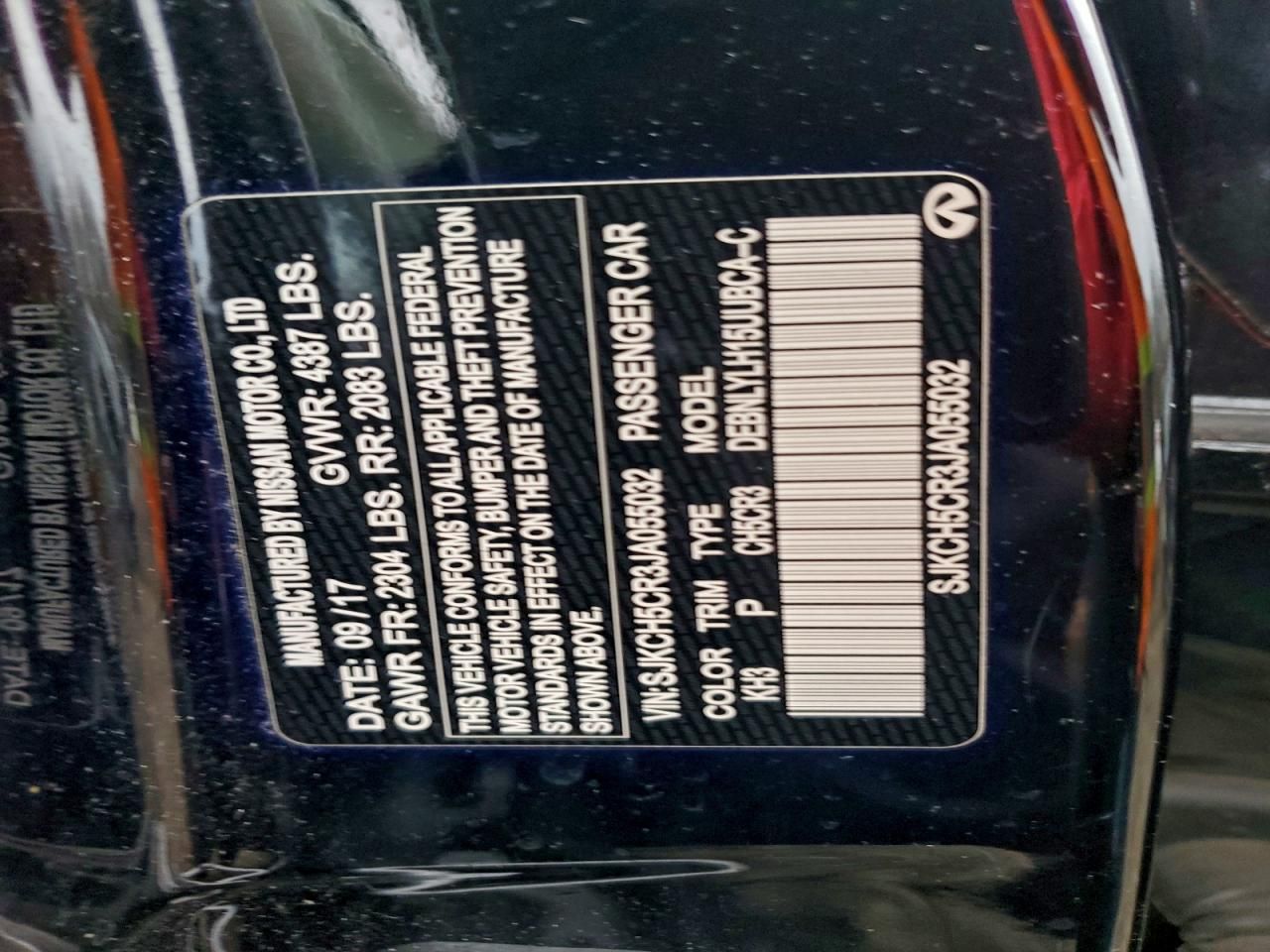 2018 Infiniti Qx30 Base