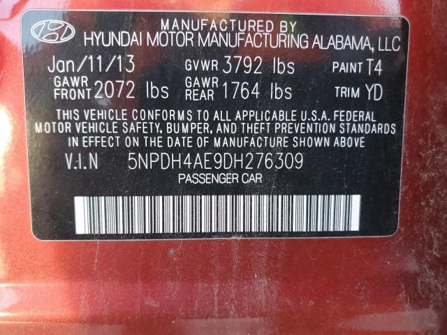 2013 Hyundai Elantra gls