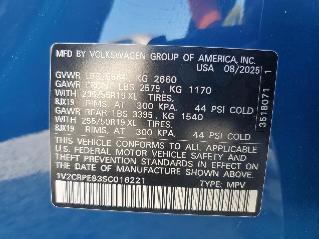 2025 Volkswagen Id.4 pro