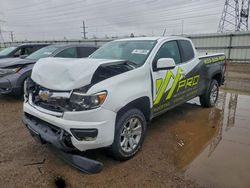 Salvage cars for sale from Copart Elgin, IL: 2020 Chevrolet Colorado lt