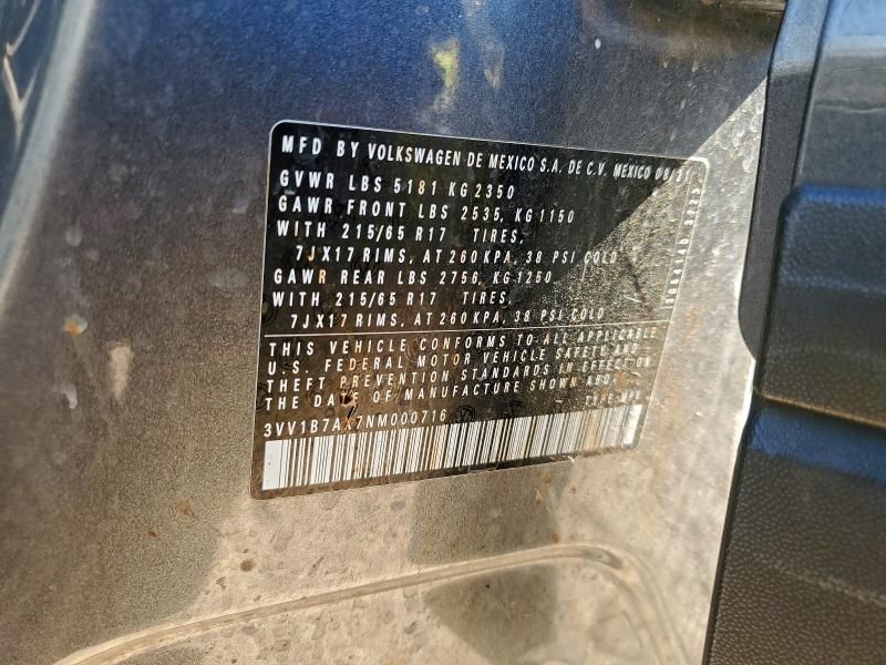 2022 Volkswagen Tiguan s