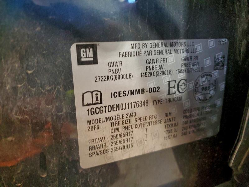 2018 Chevrolet Colorado Z71