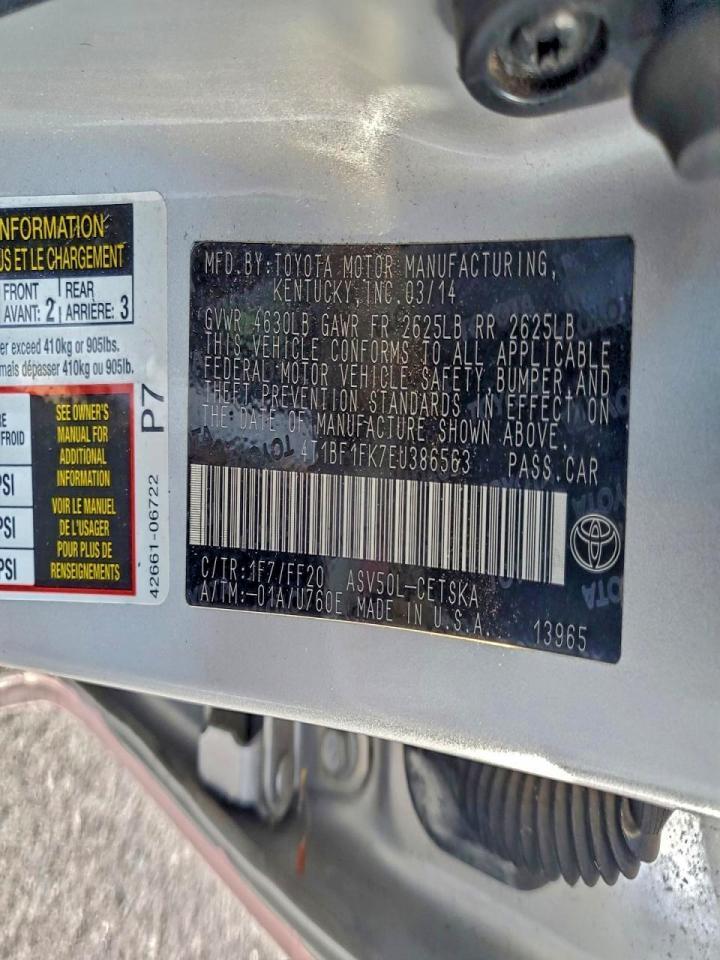 2014 Toyota Camry l