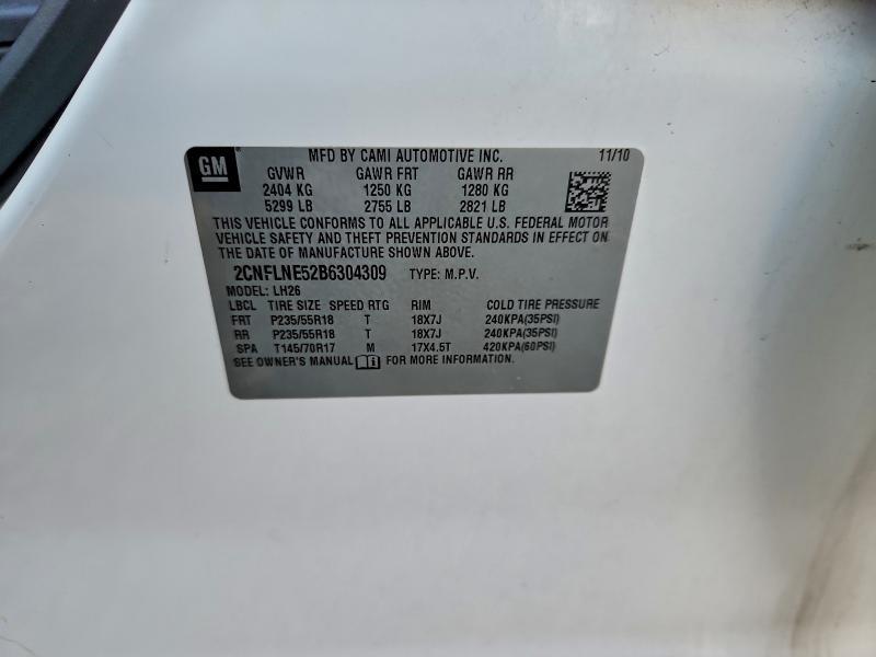 2011 Chevrolet Equinox lt