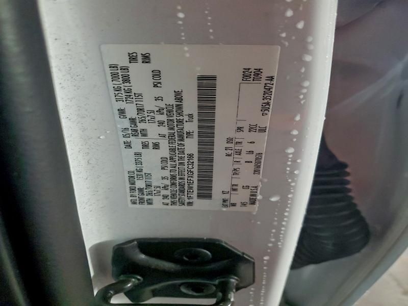 2016 Ford F150 Supercrew