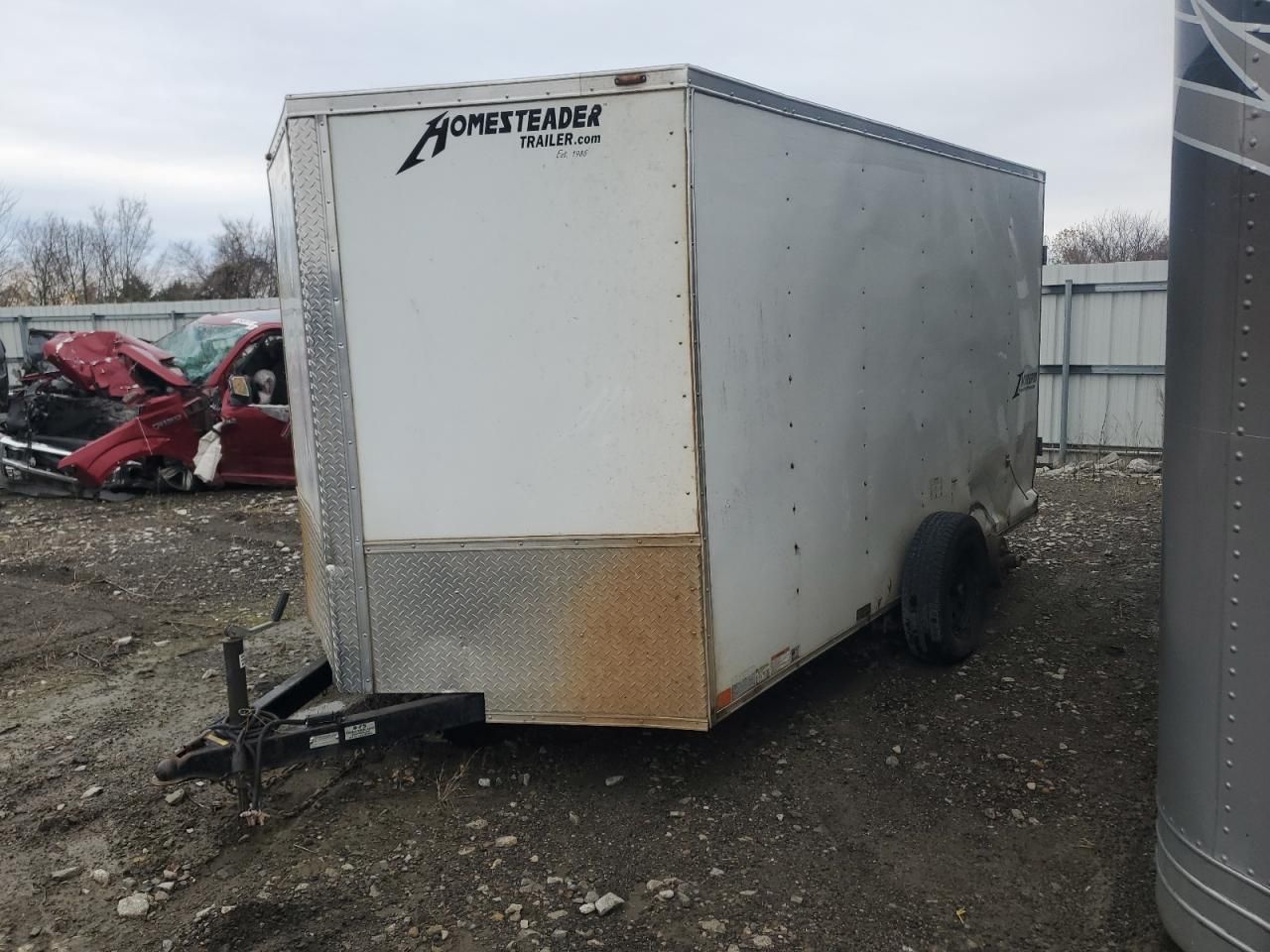 2021 Hmeo 12' Enclos-enclosed Cargo Trailer