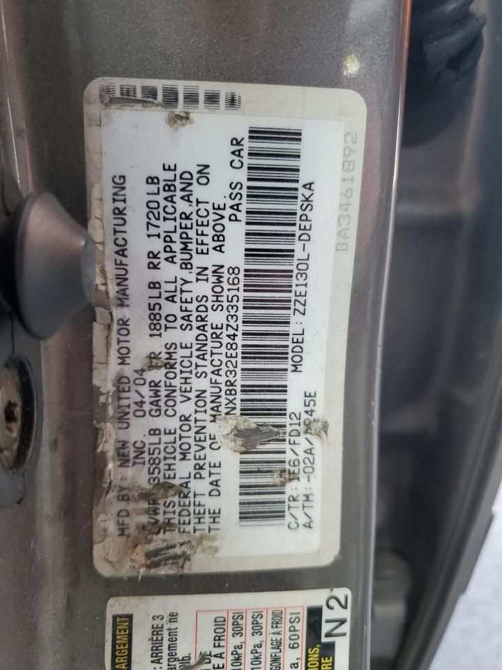 2004 Toyota Corolla ce