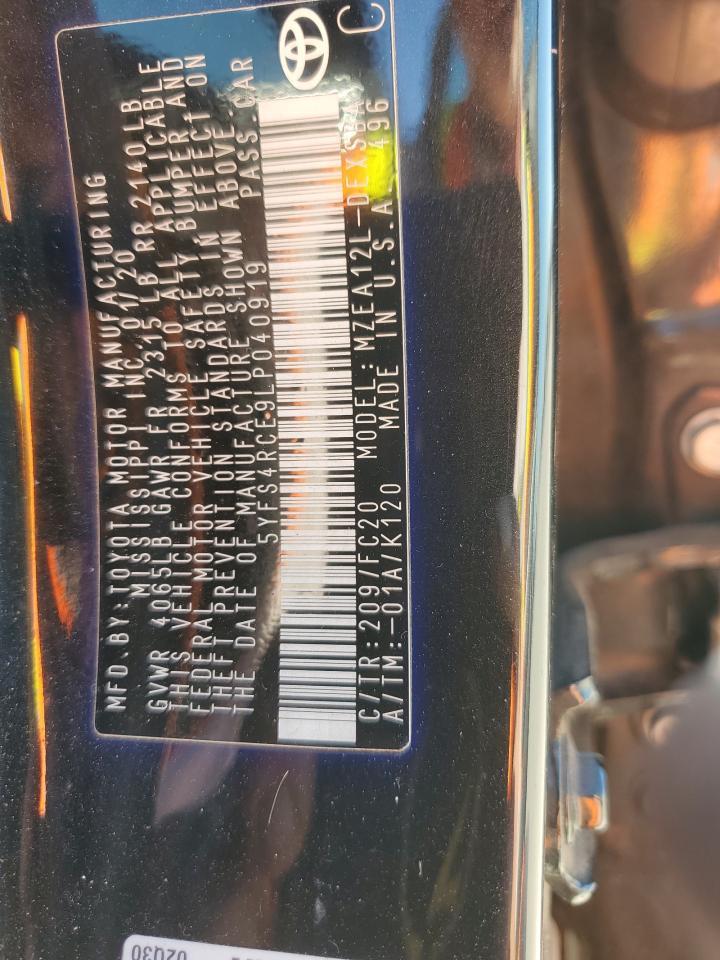 2020 Toyota Corolla se