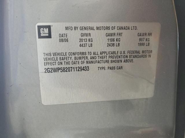 2007 Pontiac Grand Prix