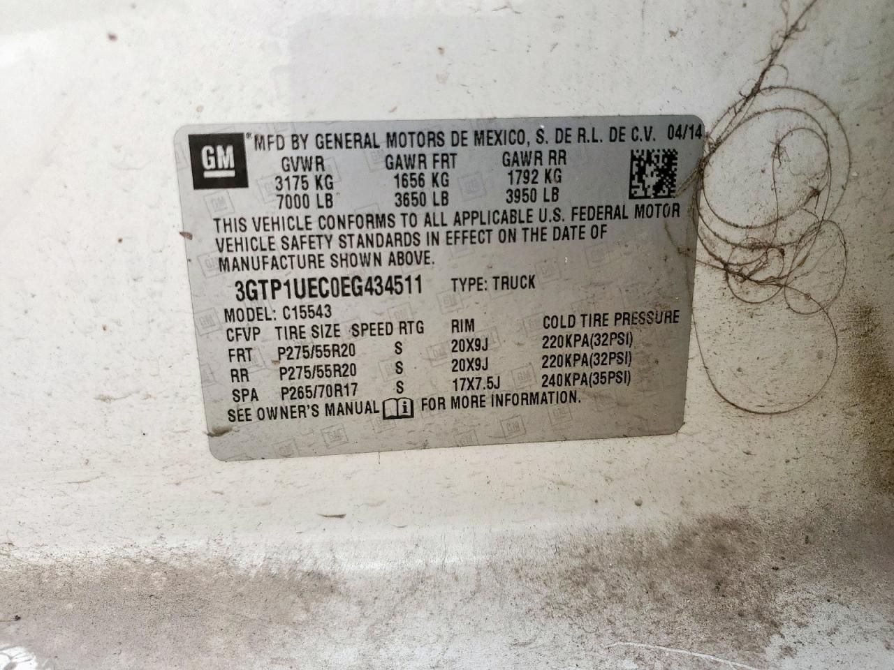2014 GMC Sierra C1500 sle